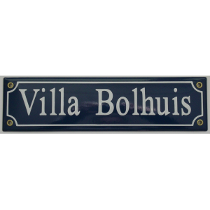 Straatnaambord klein